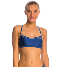 Speedo Powerflex Solid Swimsuit Top