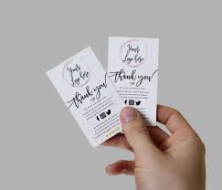Free shipping on orders over $25 shipped by amazon. Add Your Logo Printable Small Business Insert Card Simple Etsy