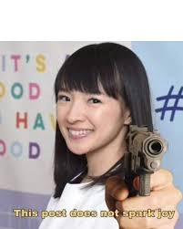 This Post Does Not Spark Joy Memes Imgflip
