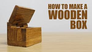 Maybe you would like to learn more about one of these? How To Make A Wooden Box With Lid Diy Mini Box Youtube