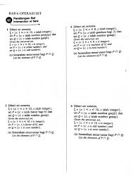 Hubungan antara set a dengan set semesta ξ boleh ditunjukkan dalam gambar rajah venn. Operasi Set I Worksheet