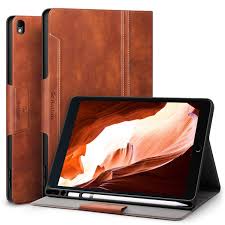 Antbox Coque Ipad Pro 10 5 Etui Pour L Ipad Pro Avec Porte Crayon Integre Fonction Veille Reveille Automatique S Apple Pencil Holder Ipad Air Ipad Air Cover