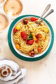 Preheat the oven to 425 degrees. Summer Pasta With Rose Tomatoes Miss Allie S Kitchen