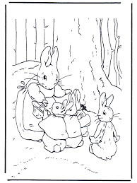 Mere Lapin 2 Coloriage Livre De Couleur Pierre Lapin
