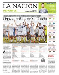 2017 por el torneo liga paraguay ver cerro porteño vs olimpia en. Diario La Nacion Edicion 8 160 By La Nacion Issuu
