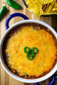 Game Day Beef Enchilada Dip A Wicked Whisk
