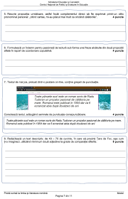 • nu se acordă punctaje intermediare. Noile Modele De Subiecte Pentru Evaluarea NaÈ›ionalÄƒ 2021 Au Fost Publicate De Ministerul EducaÈ›iei Edupedu Ro