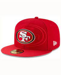 New Era San Francisco 49ers Sideline 59fifty Cap Hats For Men New Era San Francisco 49ers