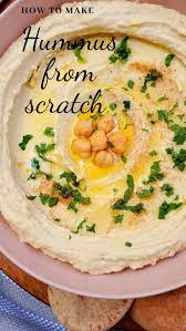 Easy Homemade Hummus Recipe The Salt And Sweet Kitchen Recipe Hummus Recipe Hummus Recipe Homemade Best Hummus Recipe