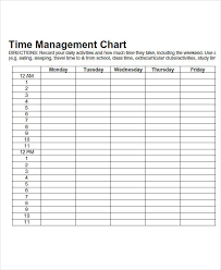 27 Free Time Chart