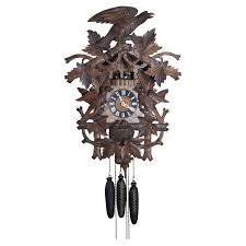 A German Made Mid Century Cuckoo Clock, Together With A Similar Example And  Two Miniature Swiss Chal