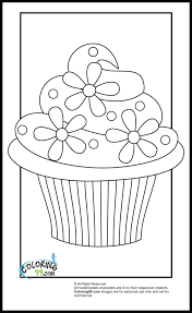 Learn about famous firsts in october with these free october printables. Cupcake Coloring Pages Cupcake Coloring Pages Birthday Coloring Pages Coloring Pages For Kids