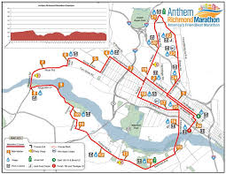 Anthem Richmond Marathon Course Maps Richmond Marathon