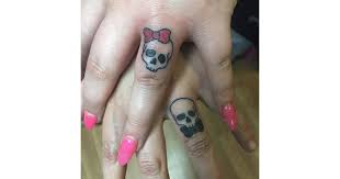 Now let's dig into all of the different options and types of till death do us part invitations on this page. Til Death Do Us Part 120 Wedding Ring Tattoo Ideas For Couples Ready To Seal The Deal With Ink Popsugar Beauty