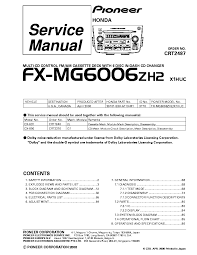 Typically you can find them on the pioneer website. Pioneer Avh P3400bh P2400bt 2450bt 2490bt Service Manual Download Schematics Eeprom Repair Info For Electronics Experts