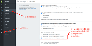 Enable payment by gift card. How To Stop Shopify Orders From Being Automatically Fulfilled Duoplane Commerce