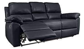 This sofa recliner instantly turns your living room into a home theater. Buy Argos Home Toby 3 Seater Faux Leather Recliner Sofa Black Sofas Argos