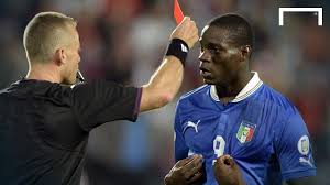 Information and translations of balotelli in the most comprehensive dictionary definitions resource on the web. Balotelli Sent Off 2 Yellow Cards In 4 Minutes Youtube