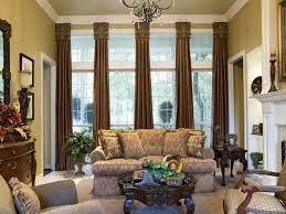 Its flexibility makes it perfect if you need to open and close the curtains frequently. 18 Adorable Curtains Ideas For Your Living Room Tuscan Living Rooms Big Windows Living Room Window Treatments Living Room