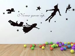 Pin By Mindy Wender On Peter Pan Birthday Murals For Kids Kids Wall Decals Kids Decals