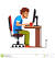 Sitting At Work Meme