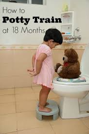 How To Potty Train At 18 Months Jellibean Journals Potty Training Girls Starting Potty Training Potty Training Tips