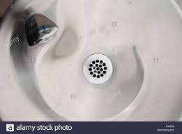 sinks, detail, drain, wet, from above