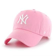 New York Yankees Women S 47 Brand Pink Rose Clean Up Adjustable Hat New York Yankees New York Yankees Shirt 47 Brand