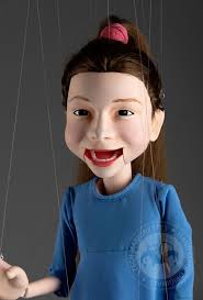 Marioneta personalizada de una niña