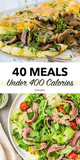 Whip up a custom nutrition label and start making healthier choices! 40 Meals Under 400 Calories Meals Under 400 Calories 400 Calorie Meals Healthy Dinner