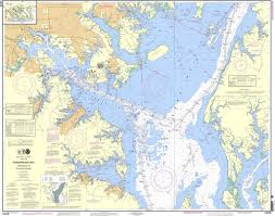 Noaa Chart 12278 Chesapeake Bay Approaches To Baltimore Harbor