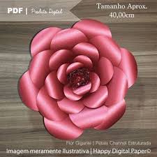 Resumen de rosas de la semana. Moldes Y Tutorial Para Aprender Como Hacer Flores Gigantes Flores De Papel Como Hacer Flores Tutorial De Flores De Papel