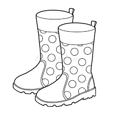 Check out this new adult coloring page featuring cool boots. Boots Coloring Stock Illustrations 1 075 Boots Coloring Stock Illustrations Vectors Clipart Dreamstime
