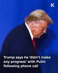 Kyiv Independent | U.S. President Donald Trump told reporters on July 3  that he "didn't make any progress" on ending the war in Ukraine during his  call with... | Instagram