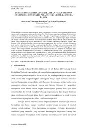 Jurnal edukasi @ elektro jurusan pendidikan teknik elektro ft uny. Pdf Pengembangan Media Pembelajaran Fisika Berbasis Multimedia Interaktif Pada Materi Gerak Parabola Di Sma