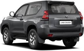 Transmission w/driver selectable mode, sequential shift control and oil cooler. New Toyota Land Cruiser 3 Doors Model Back Picture Rear View Photo And Exterior Image