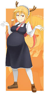 Miss kobayashi and tohru's comfortable — if somewhat awkward — life is interrupted by a fresh existential threat from yet another dragon! Tohru Miss Kobayashi S Pregnant Dragon Maid By Chrisguy3 On Newgrounds