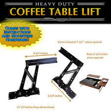 Mainstay full extending and storage. Lift Top Couchtisch Mechanismus Do It Yourself Hardware Anheben Mobel Scharnier Feder Ebay