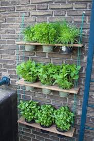 24 Diy Vertical Herb Garden Concepts Patio Herb Garden Balcony Herb Gardens Outdoor Herb Garden