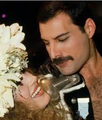 Freddie wearing his wedding tuxedo ❤️