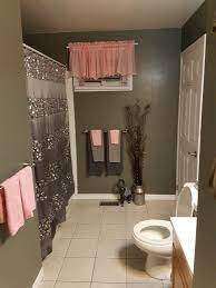 555 x 740 jpeg 138 кб. Grey And Pink Bathroom Relaxing Bathroom Decor Bathroom Decor Apartment Restroom Decor