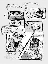 Anannua~ — Kakashi with those fangs, but also, licking, and...