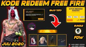 Inilah redeem code terbaru free fire agustus 2020, bookmark halaman ini karena kabar. Kode Redeem Ff Terbaru 31 Juli 2020 Buruan Redeem