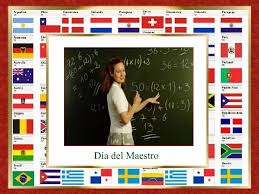El día de celebrar a los maestros en mexico es el 15 de mayo. Dia Del Maestro