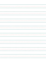 Handwriting paper in black and white or grayscale via donnayoung.org. Free Printable Lined Writing Paper