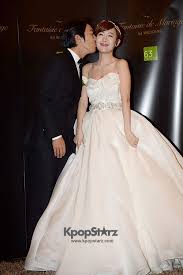 Omg park soo ha as lee jong suk haha !!!!! Haha Kisses His Bride Byul Photos Kpopstarz