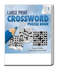 Amazon Com Safety Magnets Large Print Crossword Puzzle