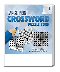 Amazon Com Safety Magnets Large Print Crossword Puzzle