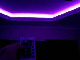 Reduce your energy costs with an elegant ceiling fan. Rgb Led Light Strip Instaled On The Ceiling From My Living Room Led Light Strips Strip Lighting Rgb Led Lights