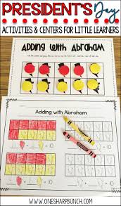 Here S A Great Collection Of President S Day Activities For Kids Including Abraham Lincoln Math Literacy Math Literacy Activities Kindergarten Math Worksheets
